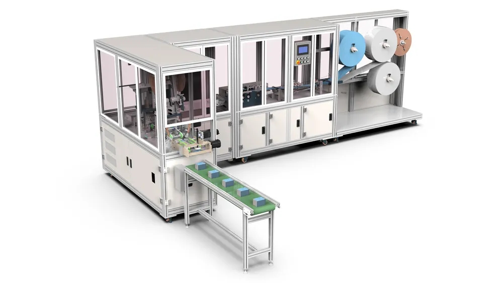 全智能高速平面口罩机 全智能高速平面口罩机