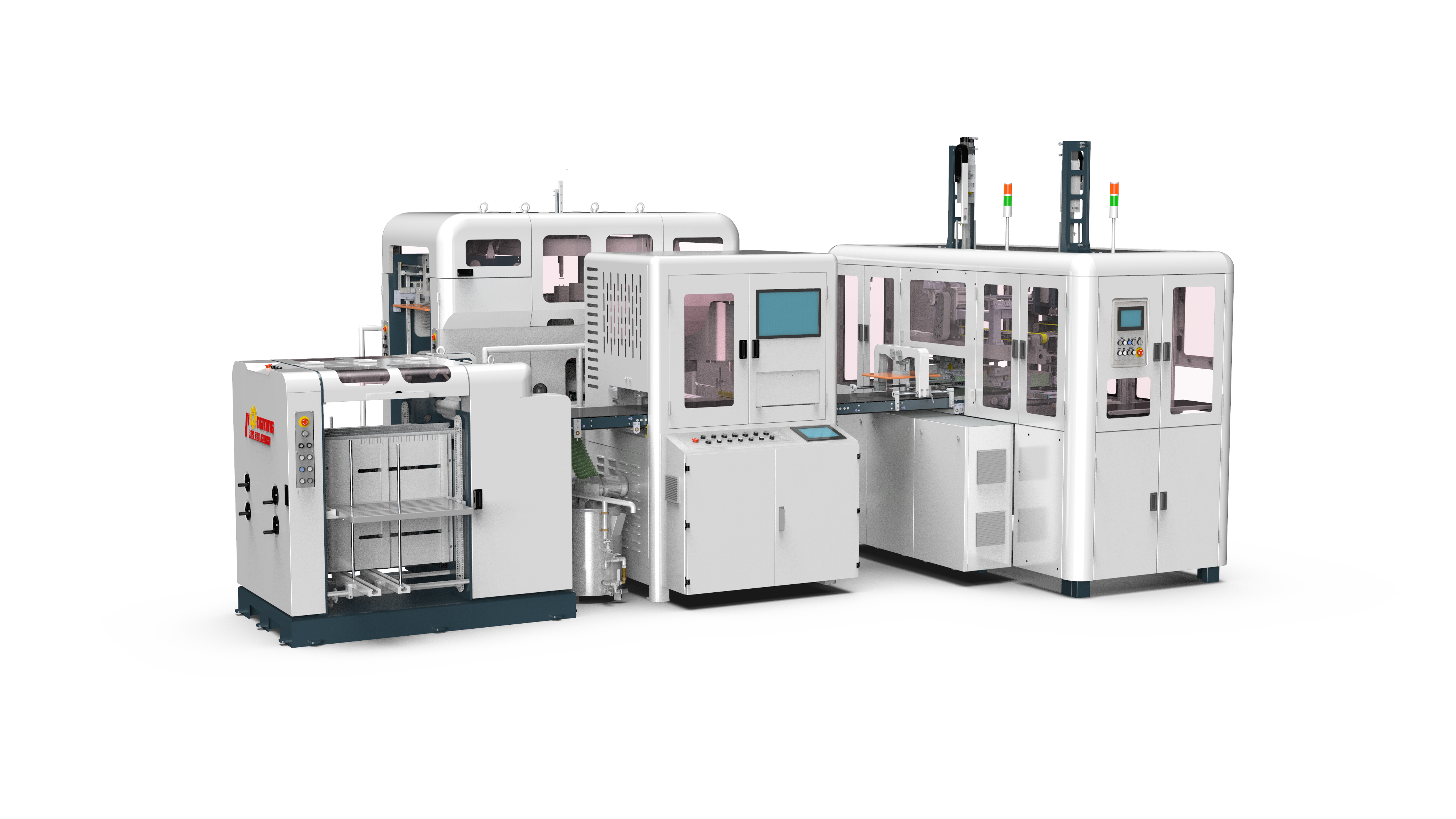 HM-DP4030S全自动双通道智能制盒机