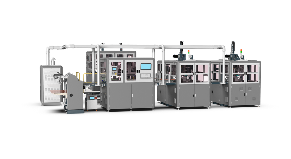 Dual-Channel Automatic Rigid Box Machine HM-DC6600/6610/6615 (Top & Bottom Box Produce Synchronized)