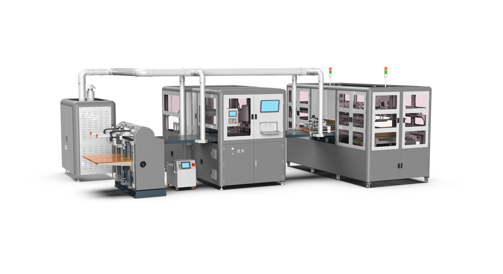 Dual-Channel Side Wing and Case Making Machine HM-CY850D / Single-Channel Side Wing and Case Making HM-CY850S